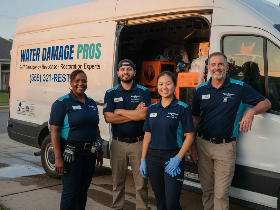 Water Damage Restoration company in Bisbee, ND